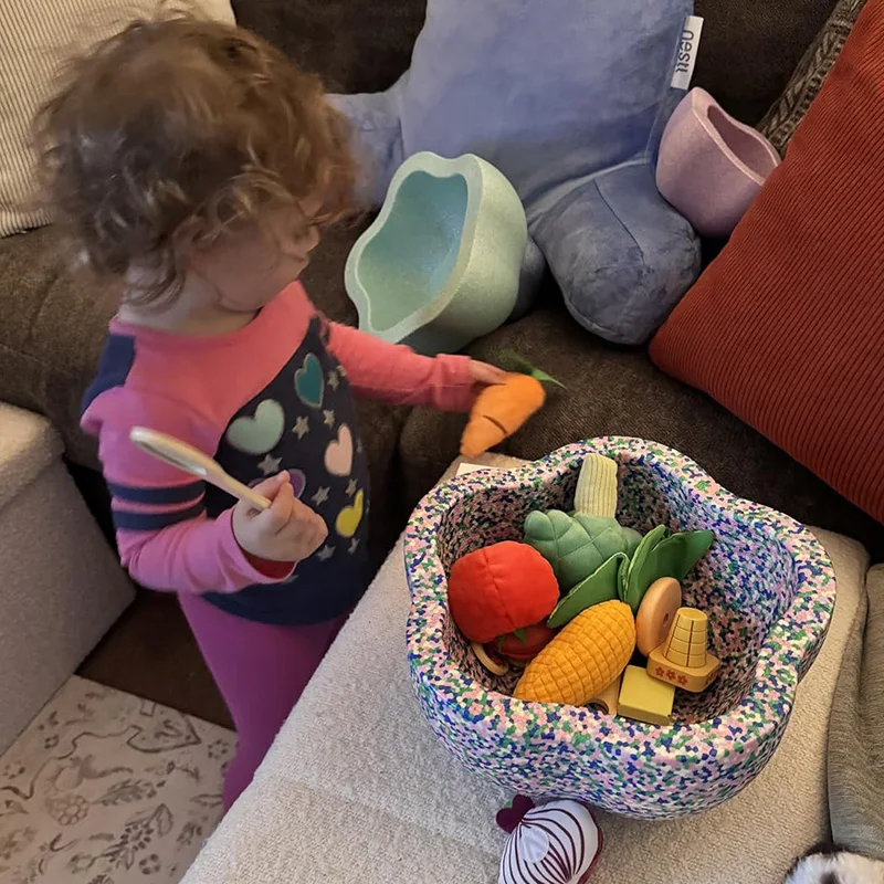 5 قطع من أحجار قوس قزح للأطفال الصغار، لعبة رياضية حسية، توازن التدريب في الهواء الطلق، ألعاب داخلية، لعبة خطوة إسفنجية EPP