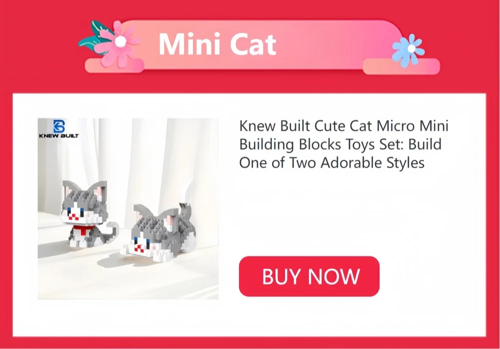 Set Costruzioni Pet Shop Geniteen: Negozio Creativo Con Mattoncini, Regalo Originale Per Bambini E Adulti - 2