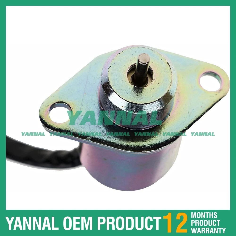 ضمان لمدة سنة لـ Bobcat Loader B100 B200 B250 12V الملف اللولبي لإغلاق الوقود 6680532 #3