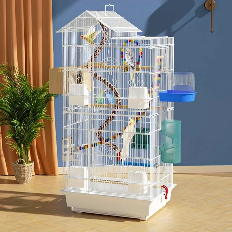 Large Parrots Cages Nests  Breeding Canaries Parrot Transfer Bird Stand Canary Chinchilla Cage Birds Bag Tweety House Outdoor