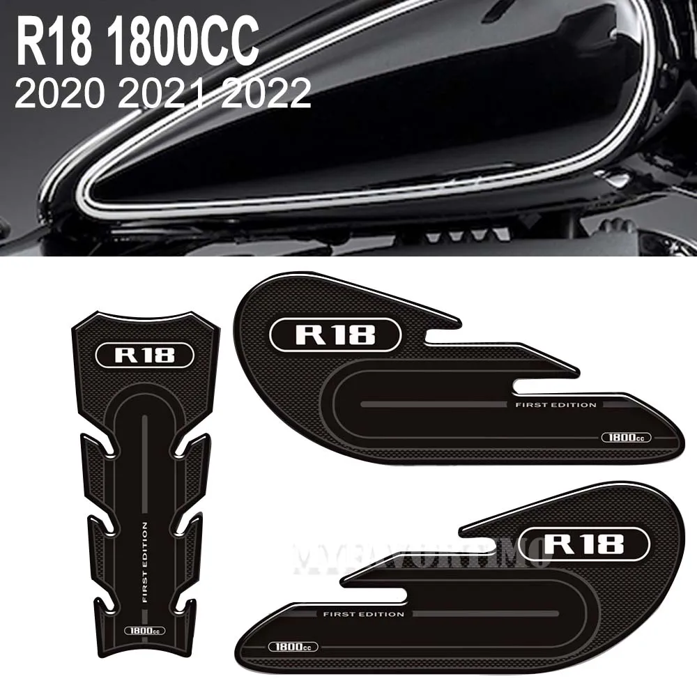 

Motorcycle Stickers For BMW R18 R 18 1800CC 1800 CC Fuel Tank Grips Pad Protector Decorative Decals 2020 2021 2022