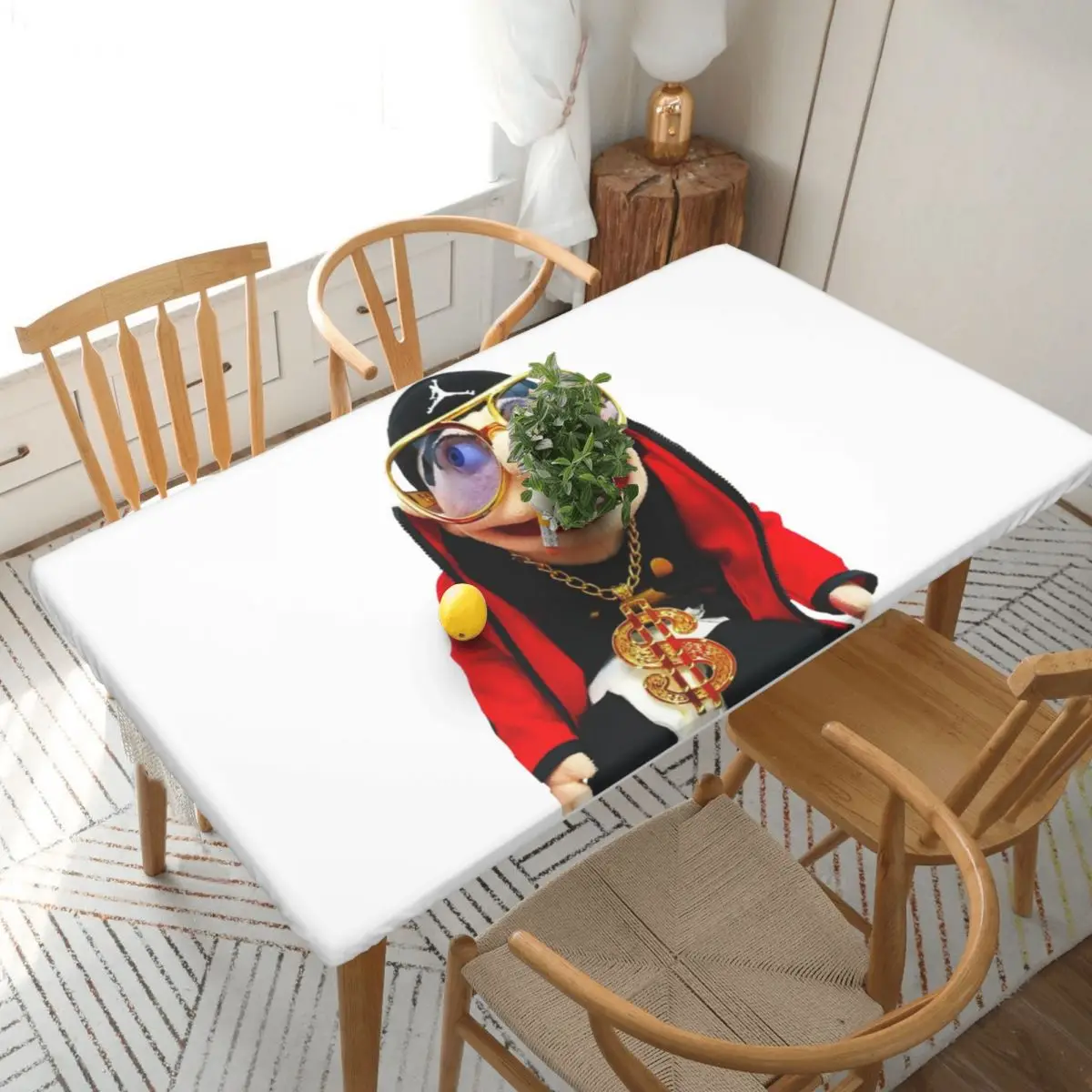 Sml Jeffy Sml Jeffy Sml Jeffy Towel Customized Rectangular Tablecloth Waterproof Table Cover for Dining Events Table Cloth