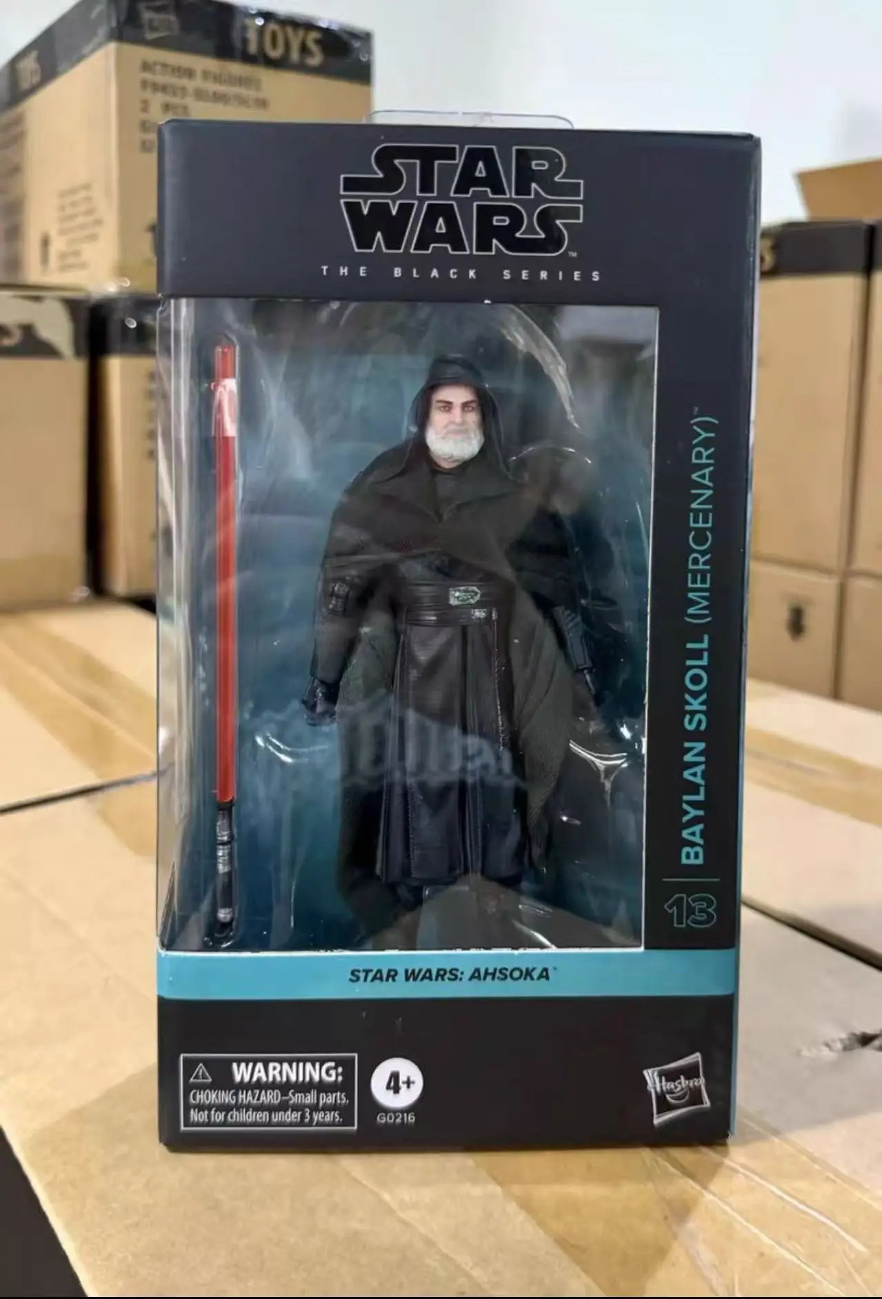 Hasbro Star Wars Belan Scoll serie de televisión americana serie Ahsoka figura móvil mercenaria de 6 pulgadas