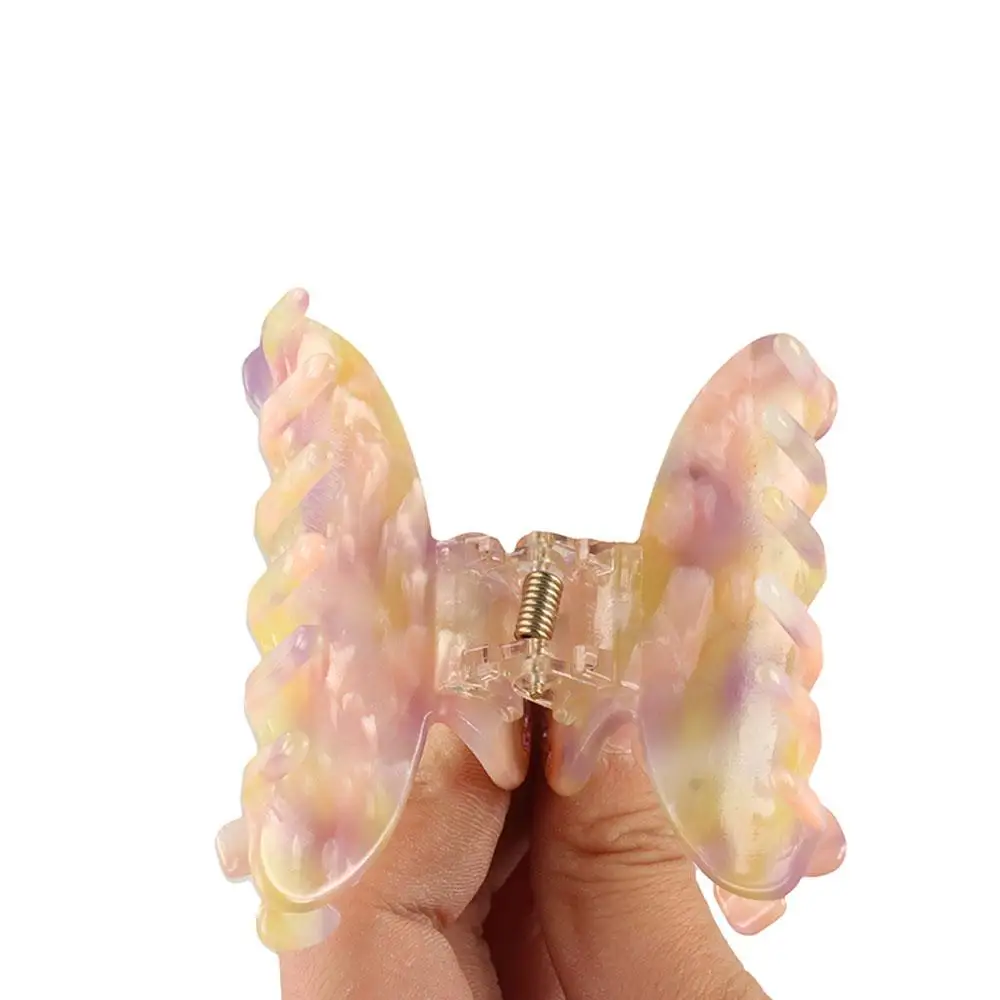 

Fashion Rhinestone Crystal Flower Diamond Barrettes Acetate Hair Ornaments Korean Style Acetate Hair Claw Flower Hair Clips