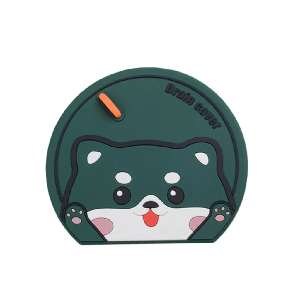 Cartoon Cat Sewer Floor Drain Cover Anti Odor Anti-blocking Sewer Sealing Silicone Mat Anti-insect Floor Drain Pad