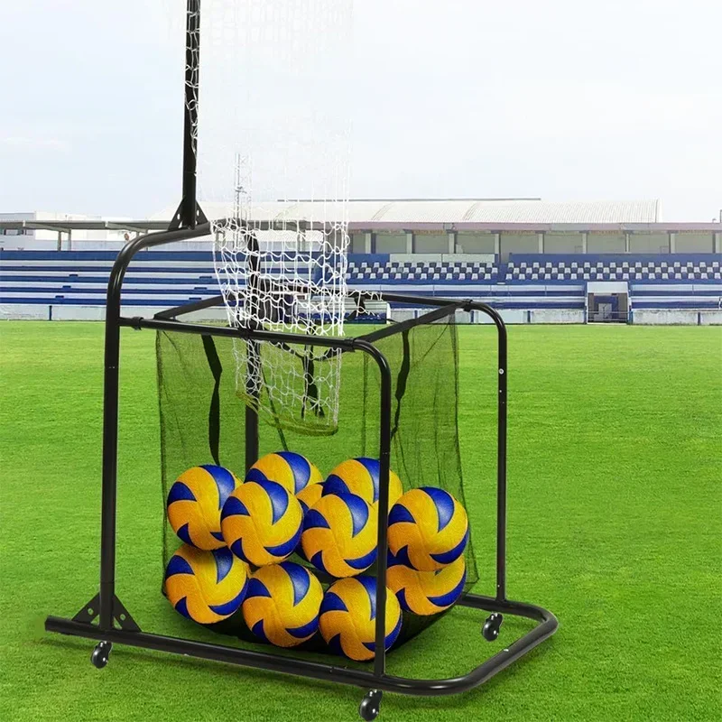 Newly Upgraded Volleyball Setter Trainer Net - Adjustable Height And Angle For Indoor/Outdoor Practice