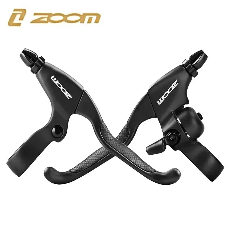 

ZOOM алюминиевый сплав 22,2 мм велосипедный тормозной рычаг для складного горного велосипеда, ручки рычага с колокольчиком, механические дисковые тормоза MTB