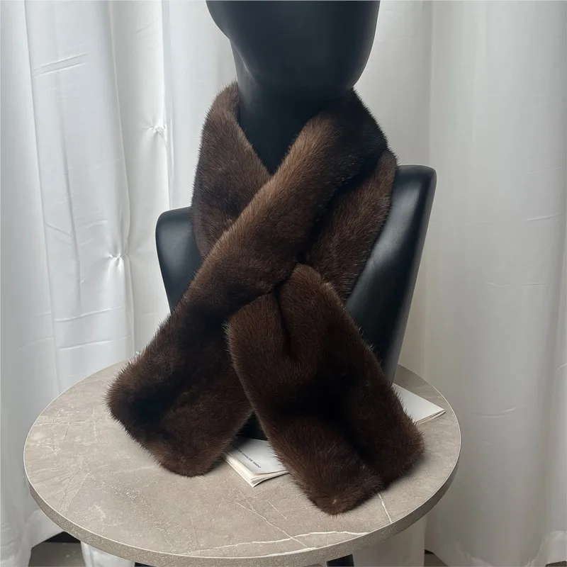 

Simple fleece and thickened neck scarves for both men women