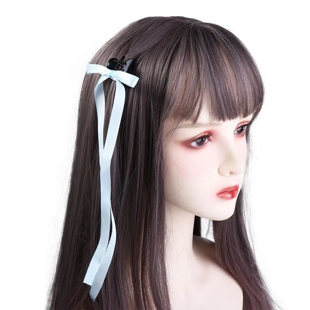 

Cute Cloth y2k Mini Grab Clip Geometry Shape Ribbon Small Hair Claw Girl Hair Clip Korean Style Headwear Balletcore Bow Hairpin