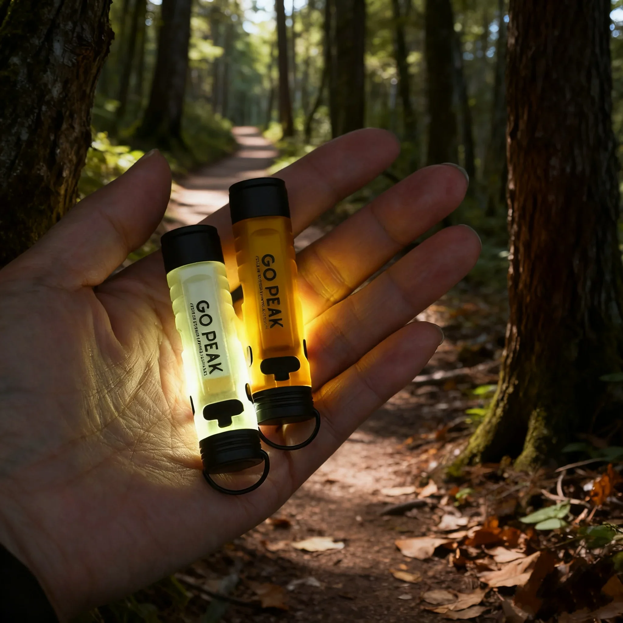 GOPEAK Outdoor Mini Pocket LED Flashlight USB Rechargeable Torch Keychain Clip Cap Light Long Endurance Emergency Hiking Camping image 6