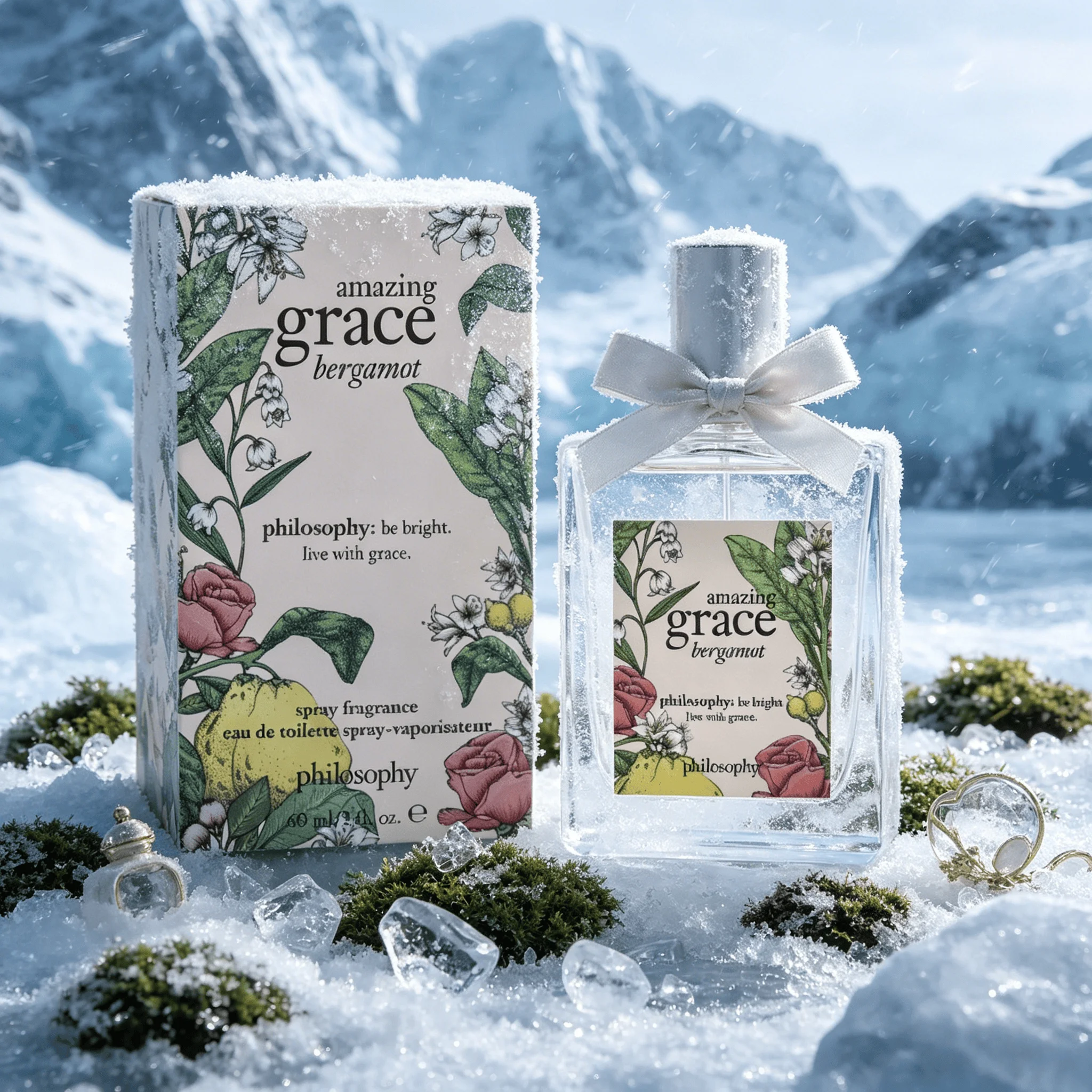 

Philosophy for Women Amazing Grace Bergamot – 2 oz EDT Spray, Premium Natural Fresh Floral Aroma