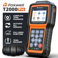 FOXWELL TPMS Programming Tool Relearn T2000 Pro Activate Sensors OBD2 Code Reader Tire Pressure Sensor Car Diagnostic Tool