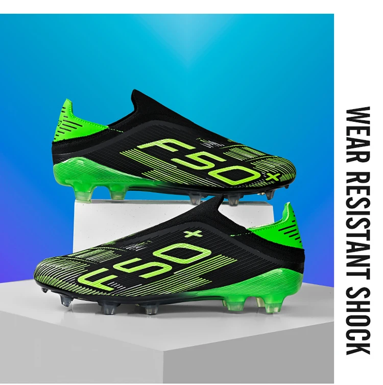 Neue Herren-Fußballschuhe Rutschfeste Sneakers Trainingsschuhe Bestseller Fußballstiefel Leichte Hochwertige Rasenplatzschuhe Mittelhohe Outdoor-Schuhe – Detail 29