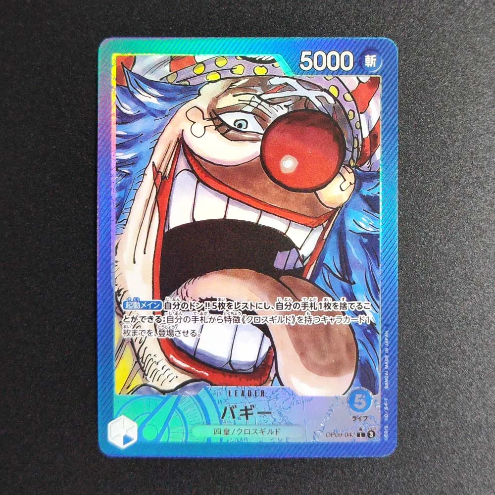 6 Pz One Piece Collezione Anime Giapponese Carta OPCG Shanks Scimmia D.Luffy Lim Nico Robin Marshall D. Insegnare Buggy Carte da gioco Giocattoli