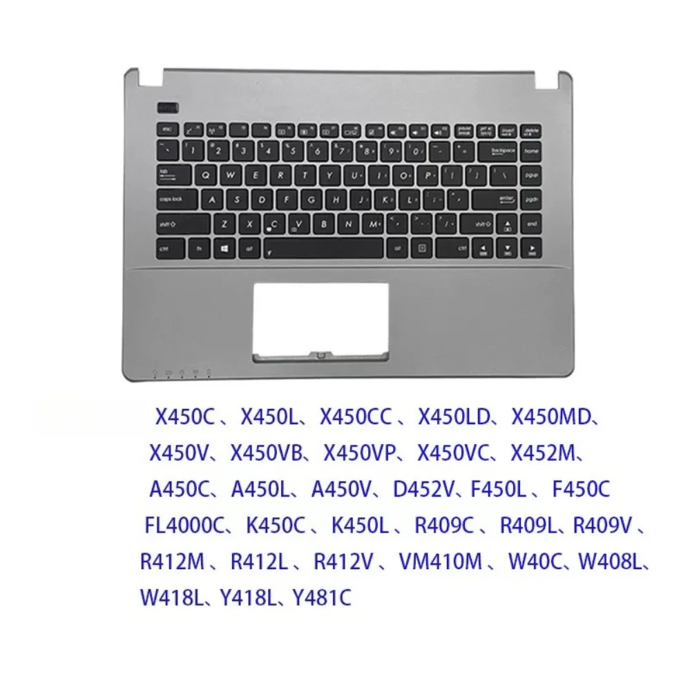 Laptop Keyboard For ASUS X450V Y481L X450 K450 A450 X452M W418L R409 F450 Notebook Parts (002)