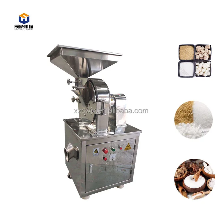 CW Universal Pin Mill Grinder Stainless Steel Hammer Mill Herb Spice Pulverizer Machine