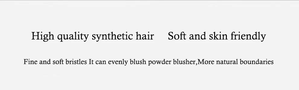 Cream Blush Brush Mimics Fingertip Aplication Stippling Powder Blusher Cream Makeup Brushes Synthetic Hair Blush Make Up Tools