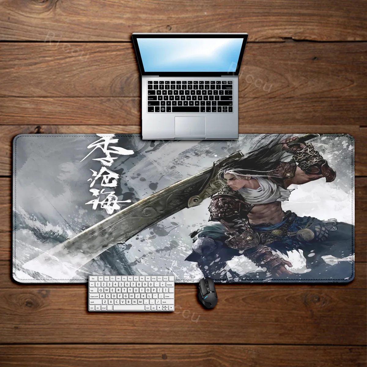 Gaming Mouse Pad Anime Naraka Bladepoint Pc Accessories Deskmat Mousepad Gamer Desk Protector Keyboard Mat Large Mats Mause Pads