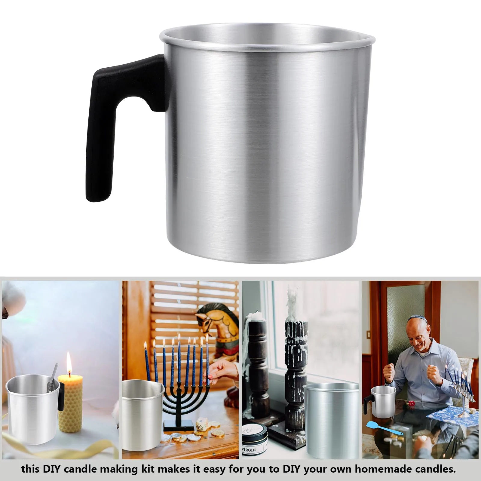 

C Making Kit DIY Scented C Cup Soybean Wax Melting Pot Large Supplies Accessories Pouring Tools H made Crafts Hardware