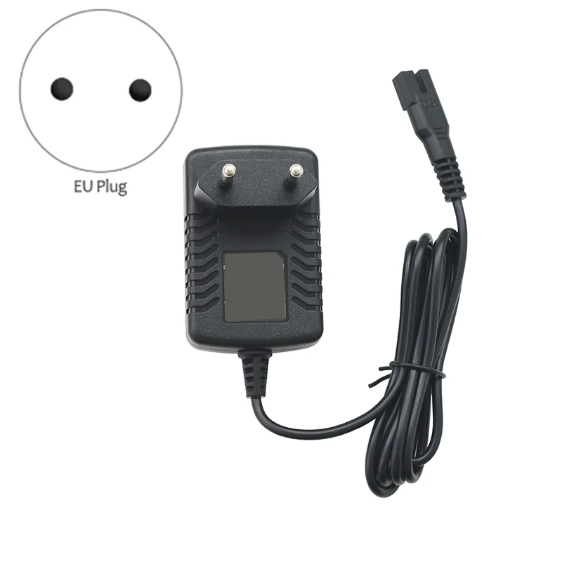 Pengisi daya 2.4V 3.6V colokan EU, pengisi daya adaptor daya alat cukur elektrik untuk dewasa, anak-anak, gunting hewan peliharaan