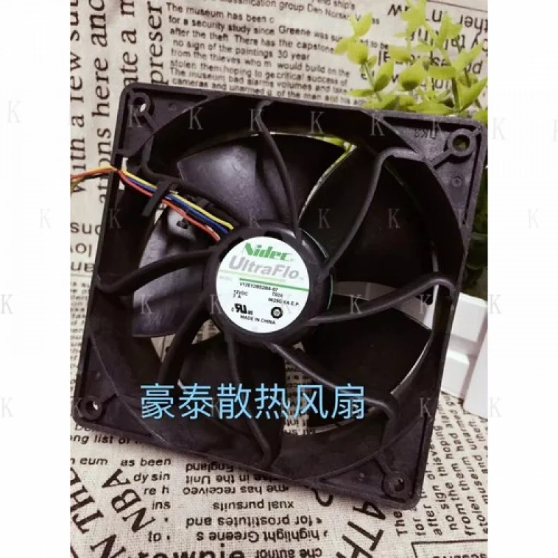 

C for NIDEC V12E12BS2B5-07 12038 DC12V 3A 12CM 4-Wire Server Cooling Fan