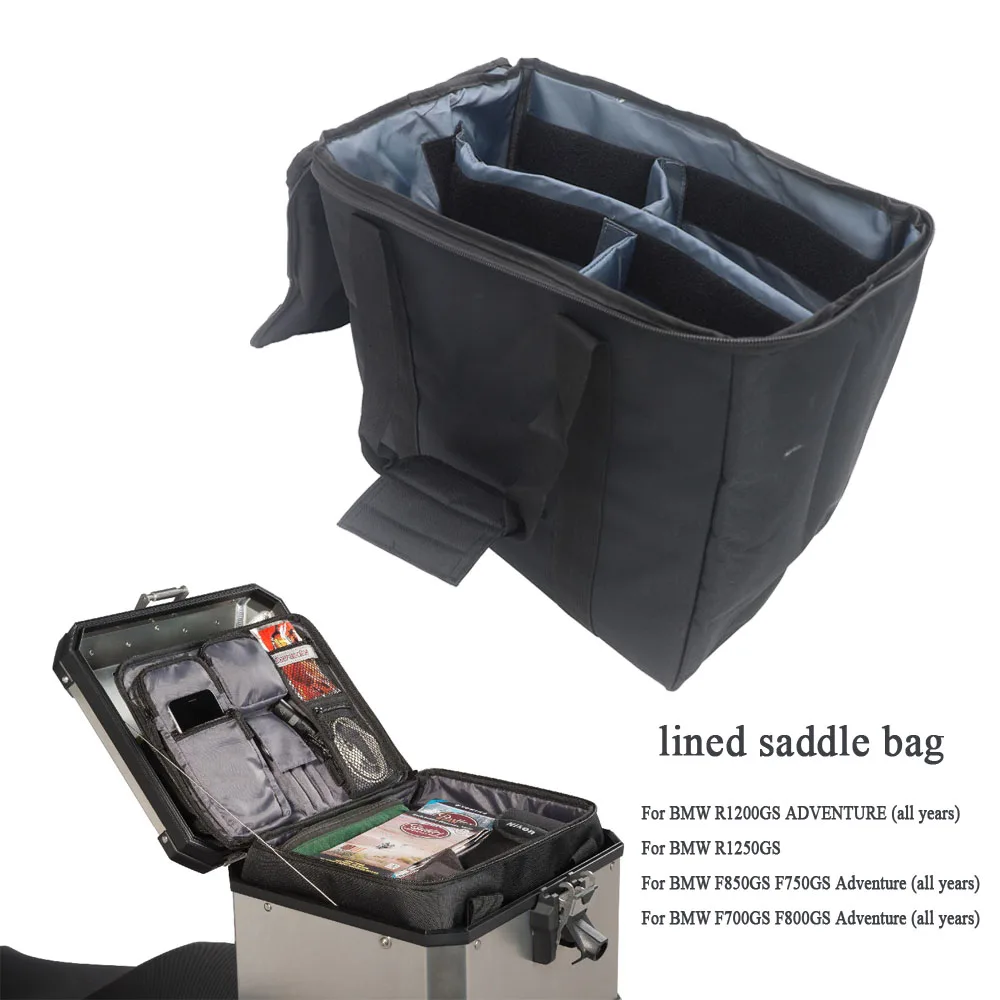 

Motorcycle Trunk Travel Bag Lined Storage Bag Storage For BMW R1200GS R1250GS F850GS F750GS F700GS F800GS ADVENTURE