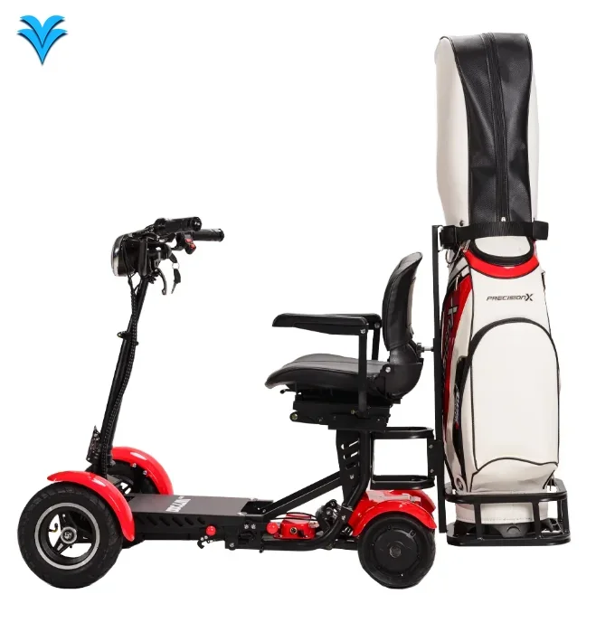 New Design Factory Outlet Golf Bag  Upright Portable Smart with bag Foldable golf carts  electric scooter Club Car