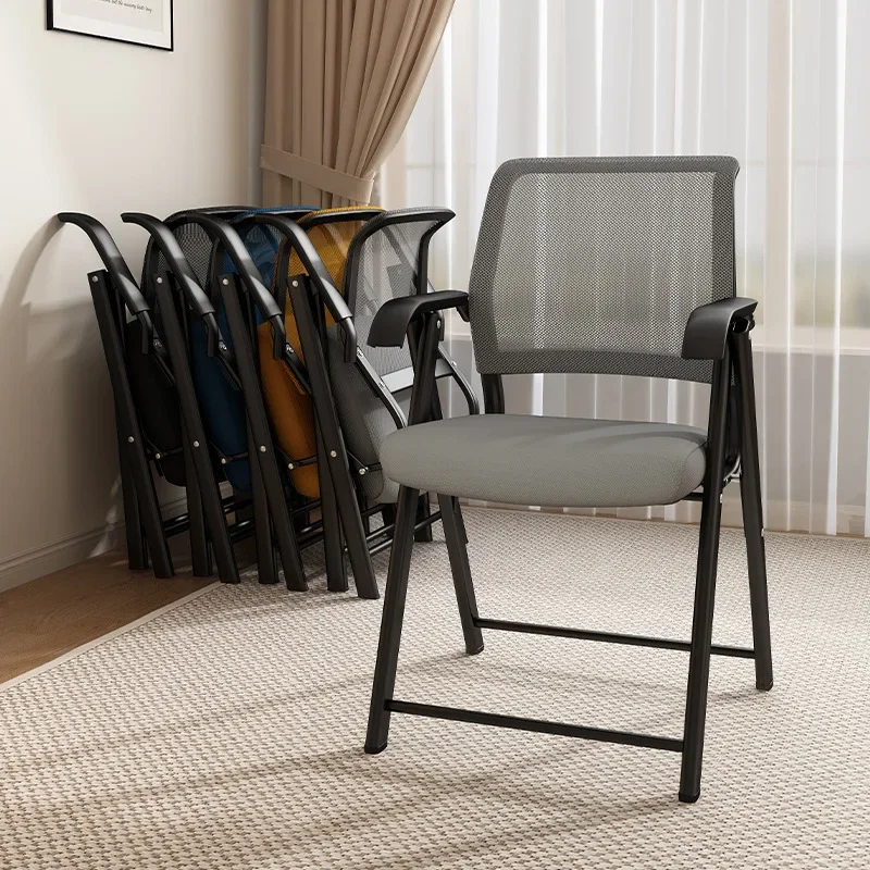 Computer Chair Comfortable Office Chair Household Foldable Small Mesh Chair