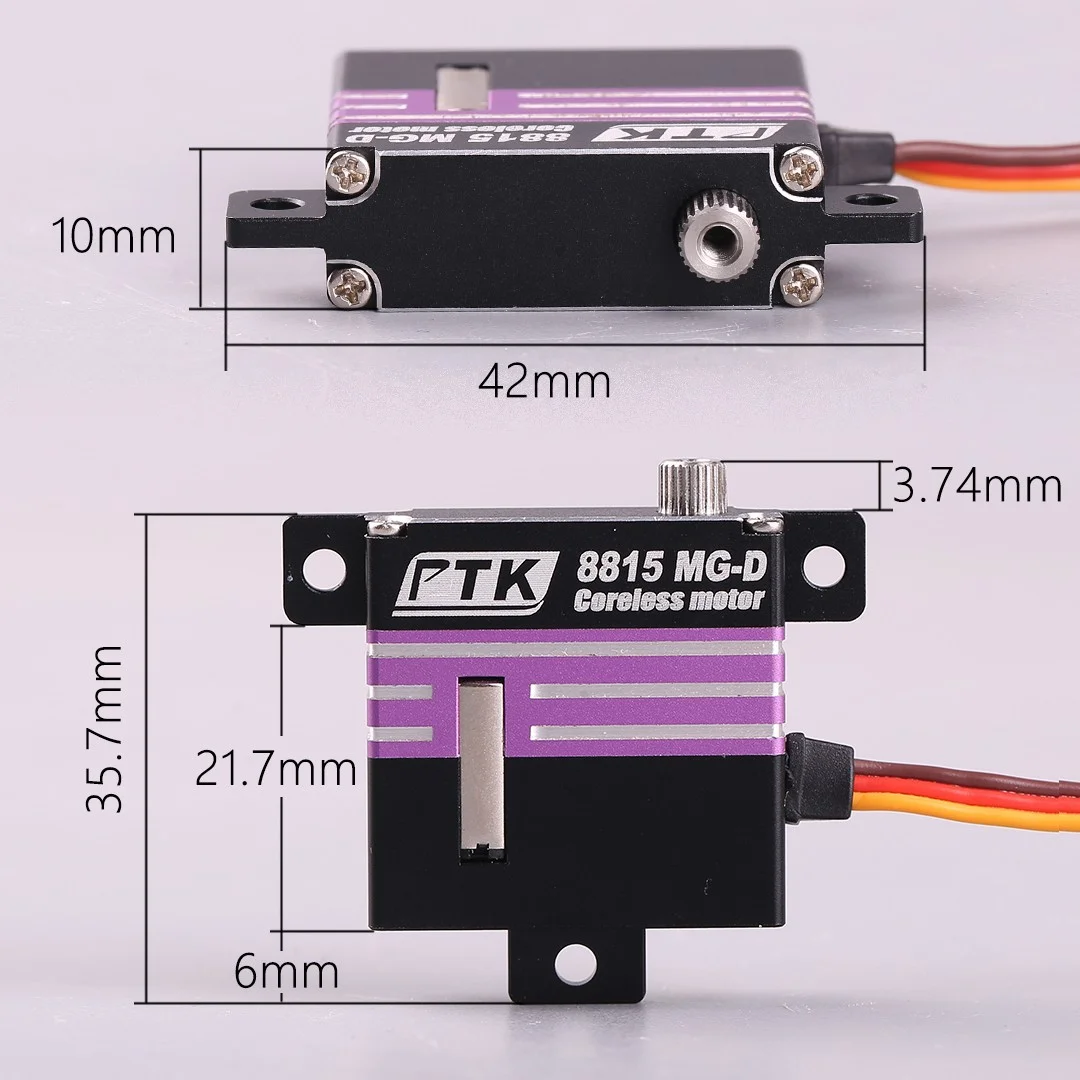 8815 MG D Digital Servo 15KG High Torque Full Metal Gear Programmable Coreless Motor RC Airplane Car Boat Robot Replacement