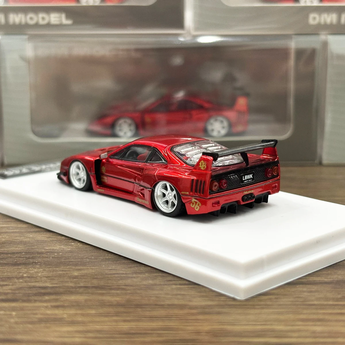 DM 모델 1:64 F40 다이캐스트 컬렉션 기프트 스케일 모델카