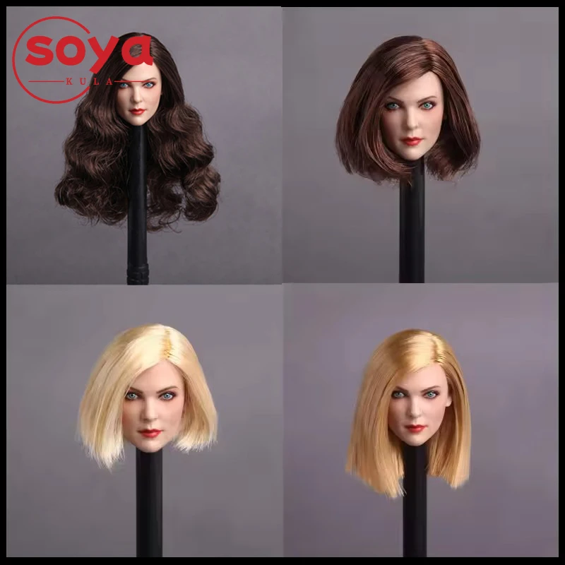 

GACTOYS GC006 масштаб 1/6, европейская и американская красота, скульптура головы, модель для резьбы, подходит для 12-дюймовой фигурки солдата, тело