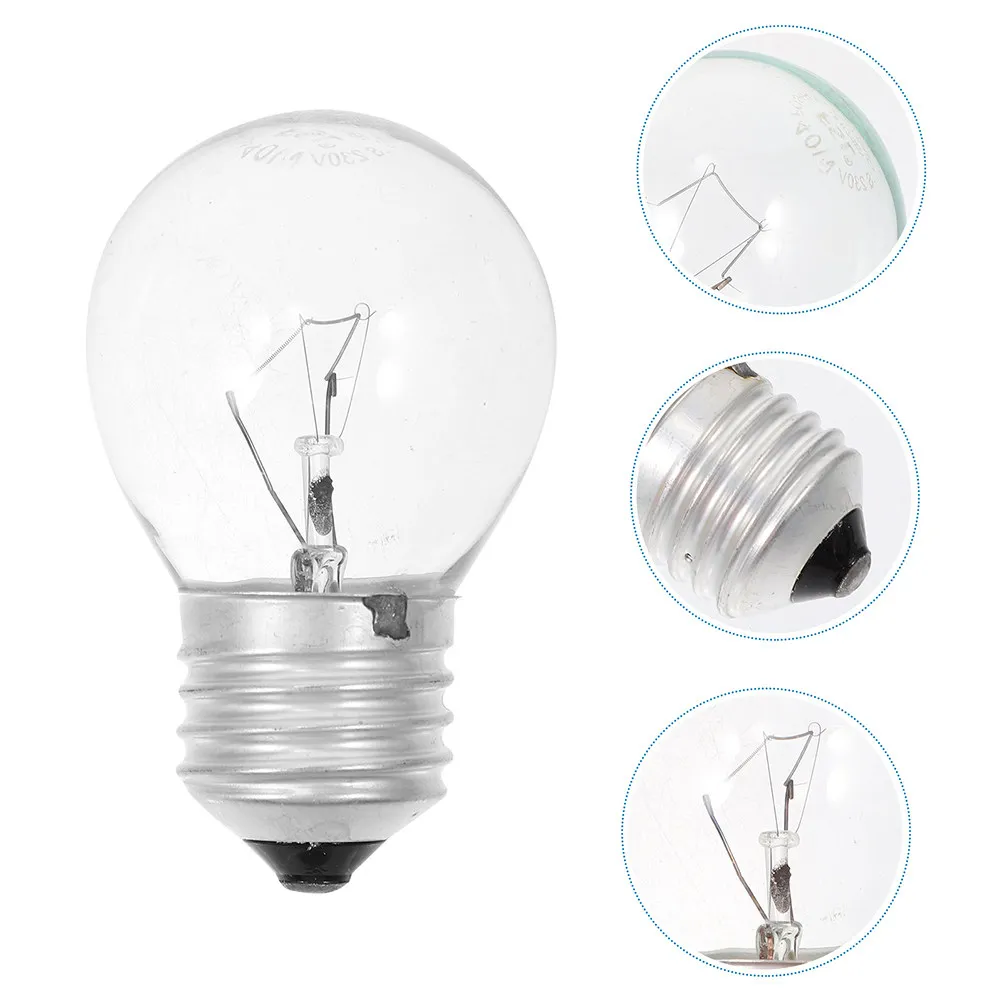 6Pcs E27 Filament Light Bulbs Clear Bulb LED Decorative Bulb Lamp Long-Lasting Stable Performance Living Dining Room Lighting