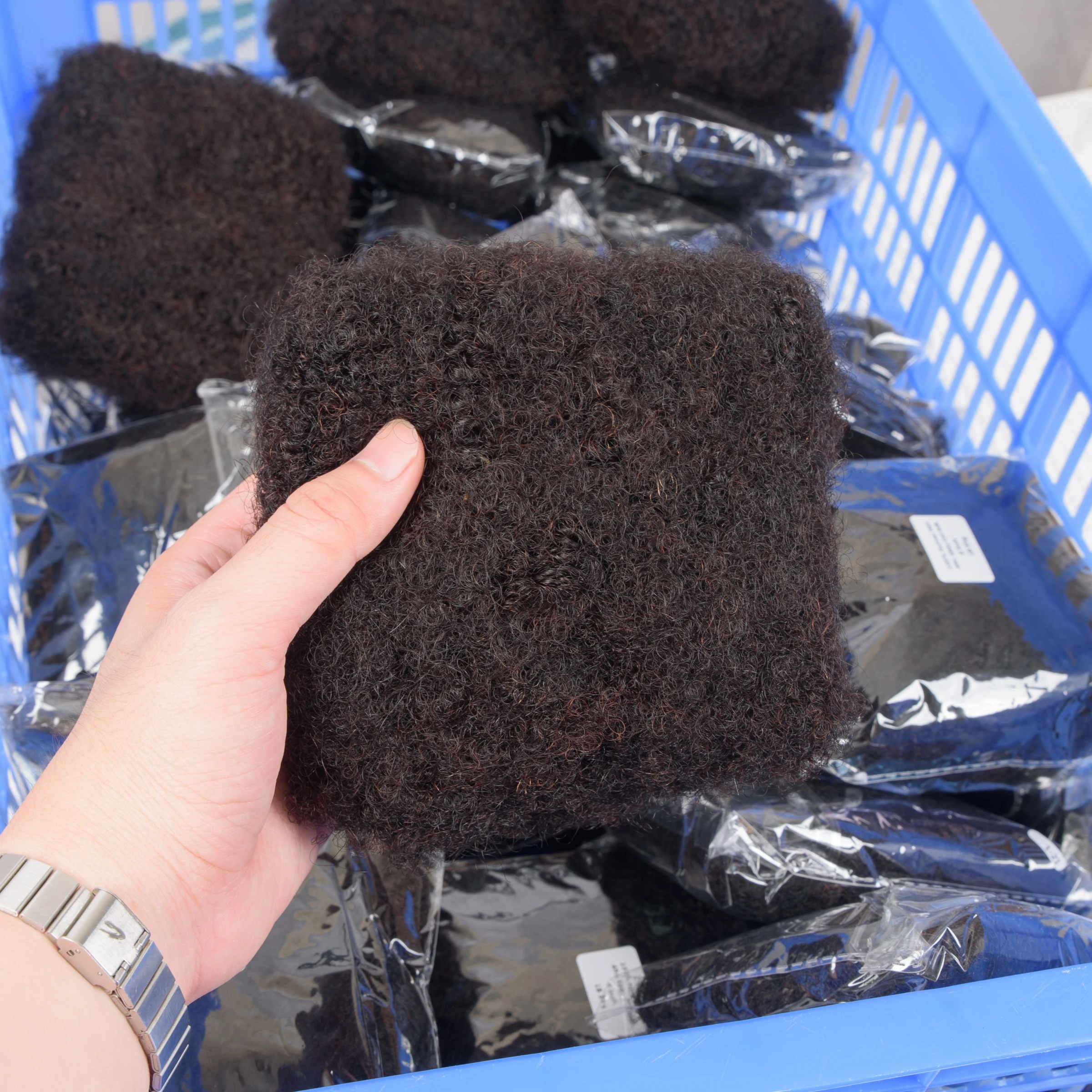 4C Afro Kinky Bulk Наращивание