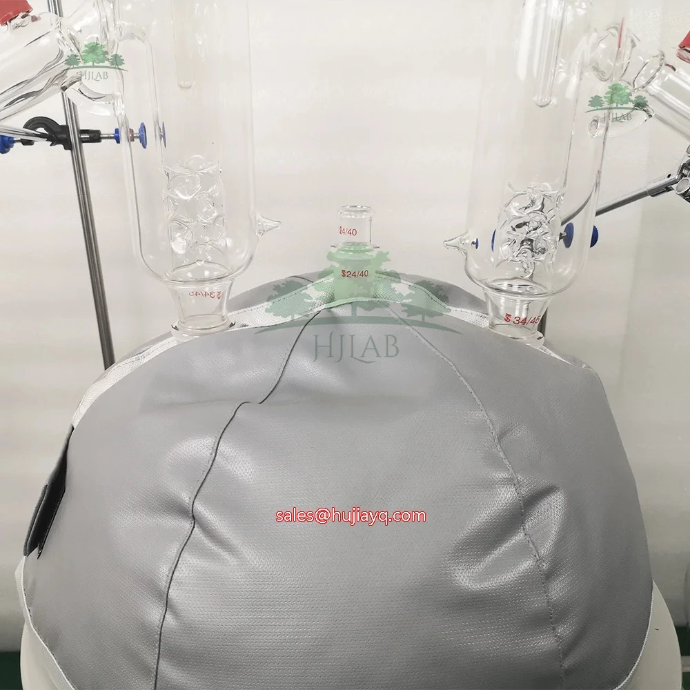 Lab 10L Short Path Distillation turnkey with heating mantle, chiller and pump