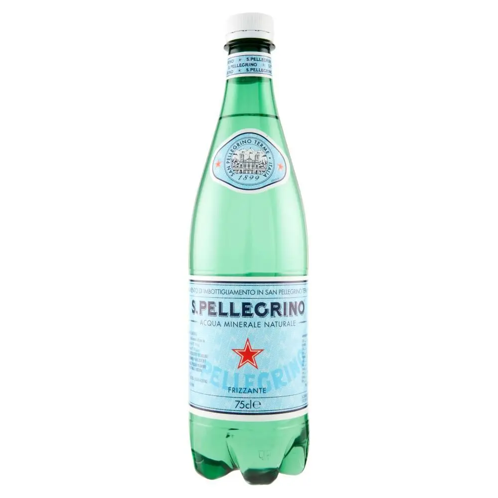 San Pellegrino Frizzante-Kunststoff Mineral wasser 0,75 l