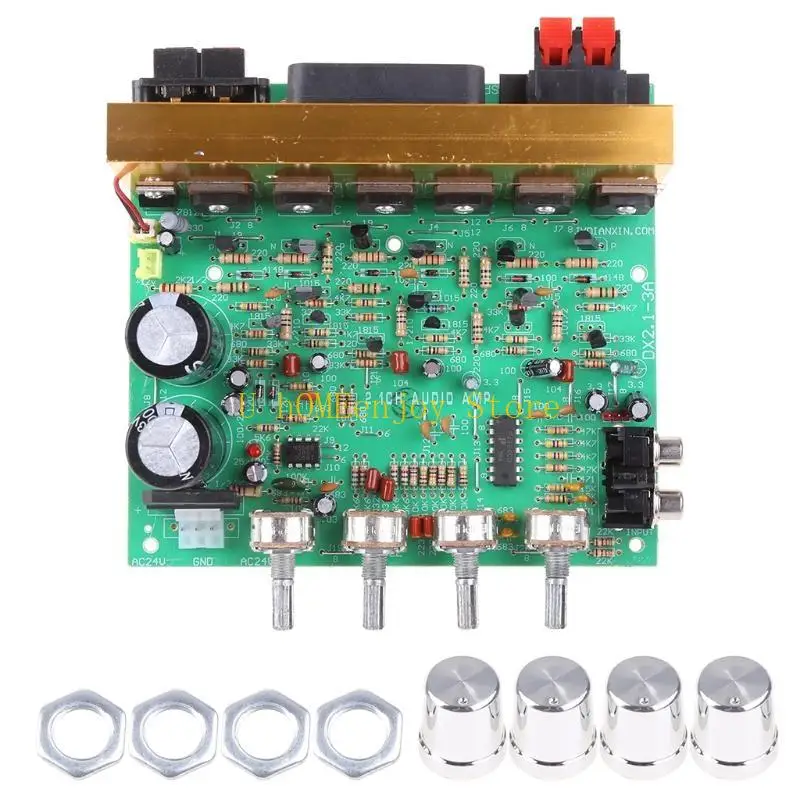 B0KF -Verstärker -Board AMP 100WX2 High Power 2.1 Channel Amplificador Speaker