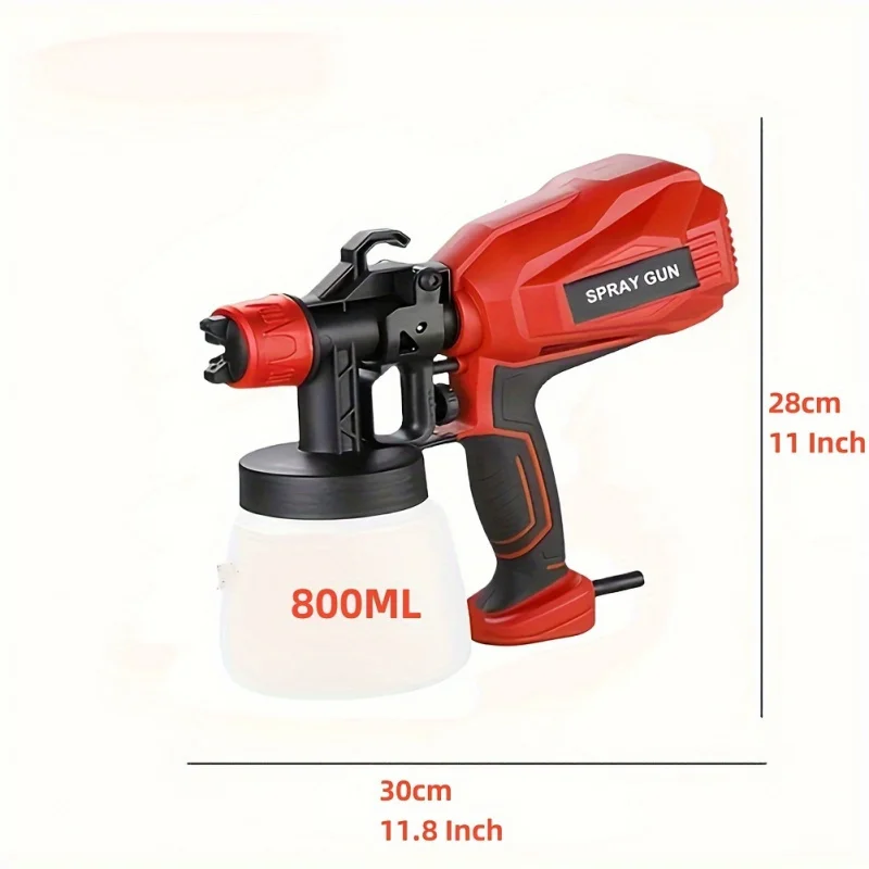 High-Power Electric Spray Gun - Effortless Painting and Disinfecting for Furniture and Cars with Formaldehyde