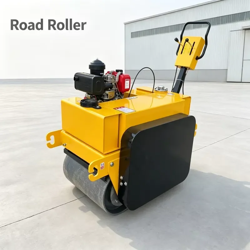 Single Drum Vibratory Roller Hand Operated Compactor for Foundation Backfilling Hot Selling