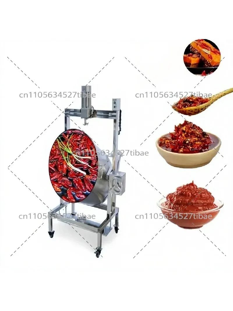 40L Commercial Food Heating Mixer Cooker Jacketed Kettle with Agitator for Jam Sauce Candy