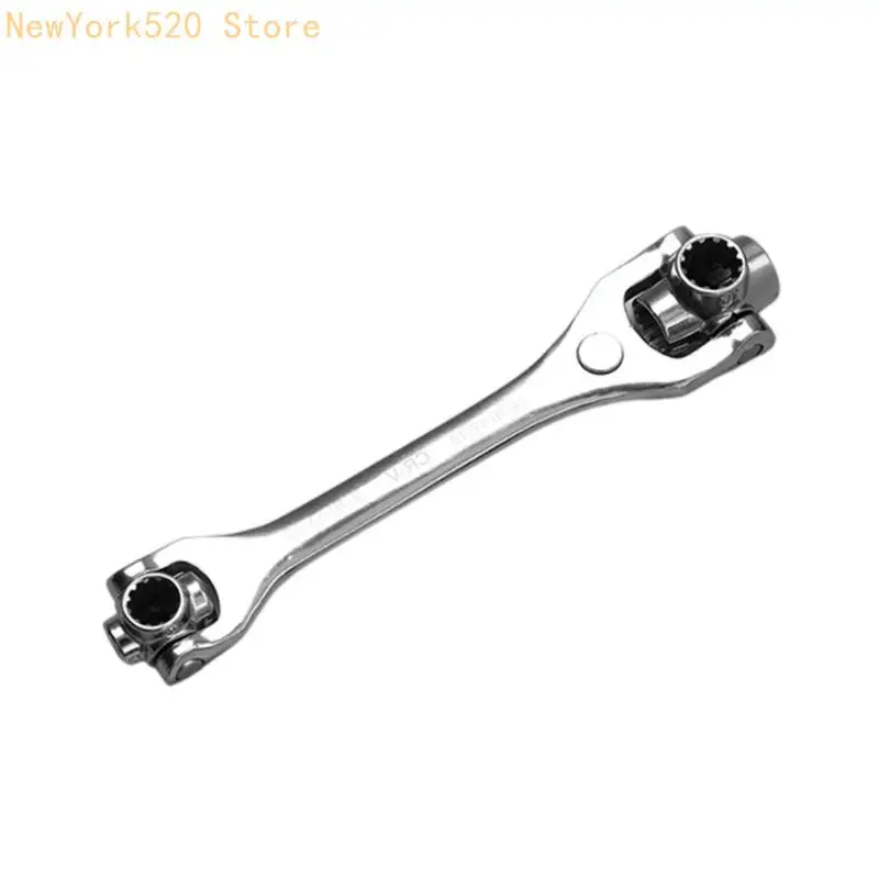 

N84C 8 в 1 Multizize Socket Wrench 360Swivel Head Spanner для инструмента для ремонта Auto Home