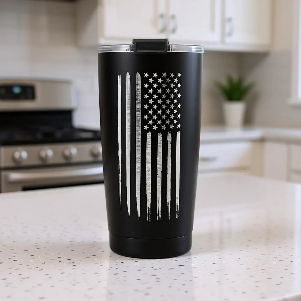 

Термокружка из стали на 20 унций с крышкой | Предприятие, принадлежащее инвалиду-ветерану