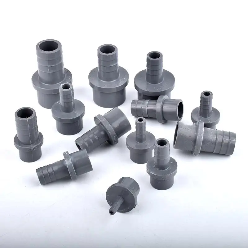 1~20Pcs OD 20~32mm To 5/8/10/12/14/16/20/25mm Pagoda Connector Aquarium Fish Tank  Garden Irrigation Water Pipe Jionts Fittings