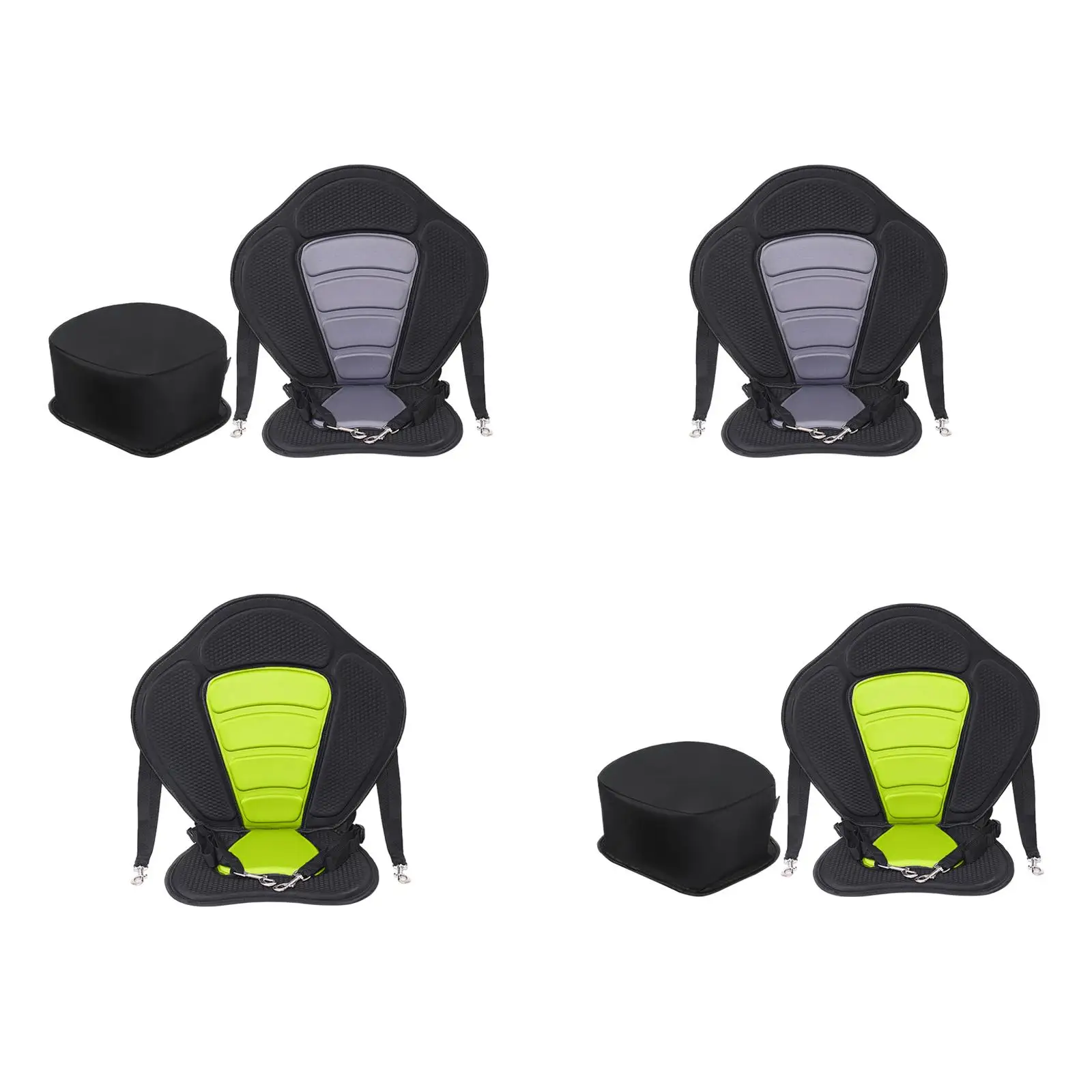 Kayak Seat with Cushion for Canoeing And Fishing Adjustable Backrest