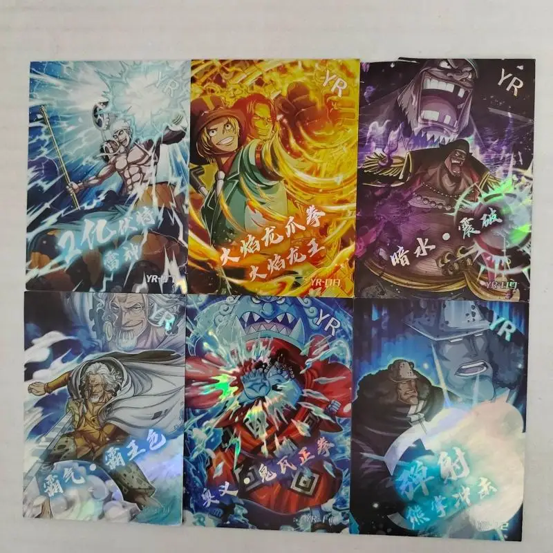 NEW Yue Card ONE PIECE GR MR LR card Monkey D. Luffy Nami Shirahoshi Perona Yamato Toy collection boy Birthday Christmas gifts