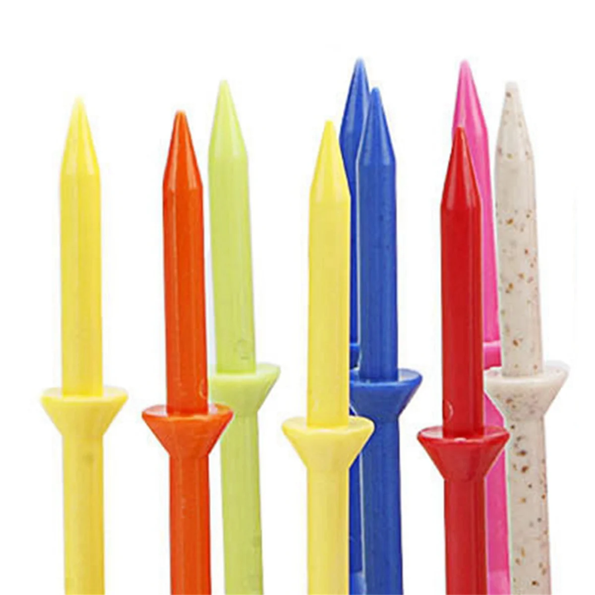 QA88X جولف دبوس المحملة كأس النبيذ الزجاج قوس البلاستيك المحملة جولف التدريب الملحقات جولف دبوس مع طبقة دعم