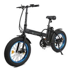 

2023 mini foldable electric fat tire bicycle e bike 500w motor 20''x4.0 with high quality