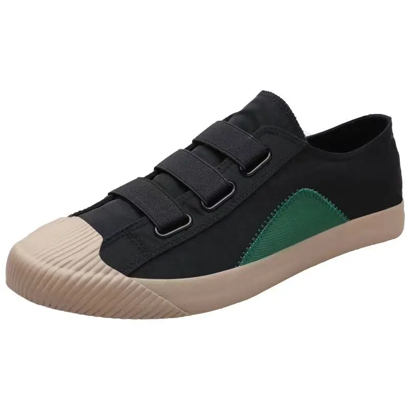 

Spring Autumn Sneakers Male Breathable Men's Vulcanize Shoes Slip-ons Brand New In Fashion 2024 On Sale Common Low Price Social