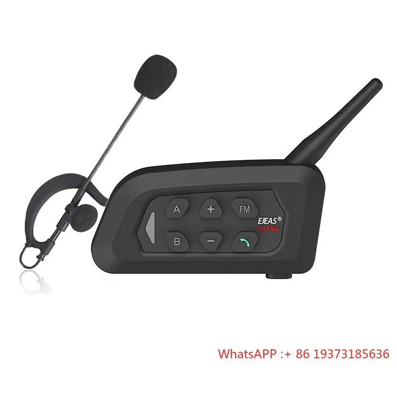 

Ejeas V4C Plus Professional Referee Intercom Headset for 4 Professional Referee Intercom Headset