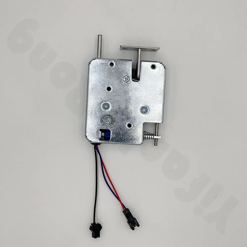 กลอนล็อก kunci kabinet ไฟฟ้าขนาดเล็กสำหรับประตูตู้ควบคุมไฟฟ้ากระแสตรง12V ล็อกเกอร์ไฟฟ้าพร้อมสัญญาณป้อนกลับ