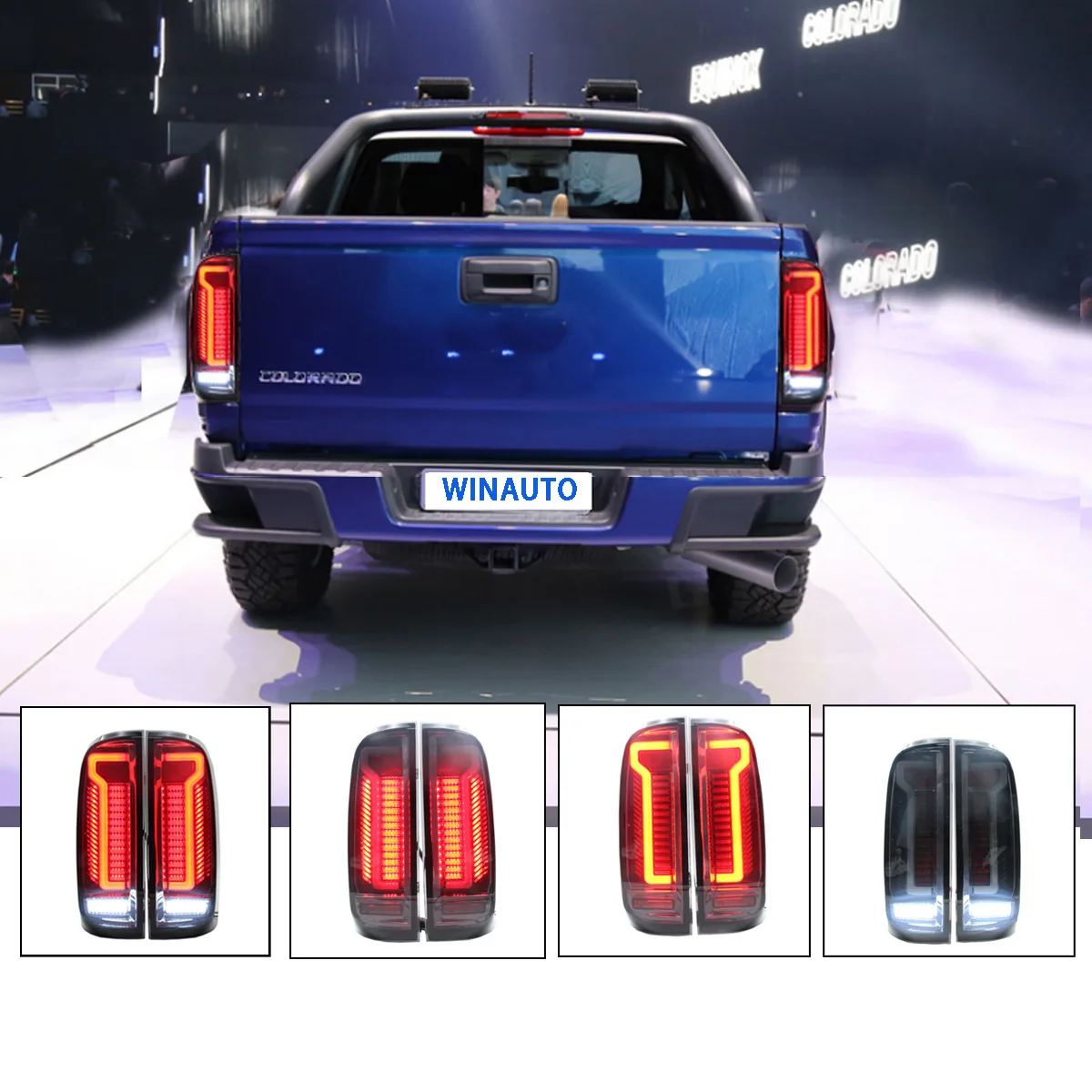 

JunCar is suitable for CV Colorado LED taillights 2016-2019 new modified taillights